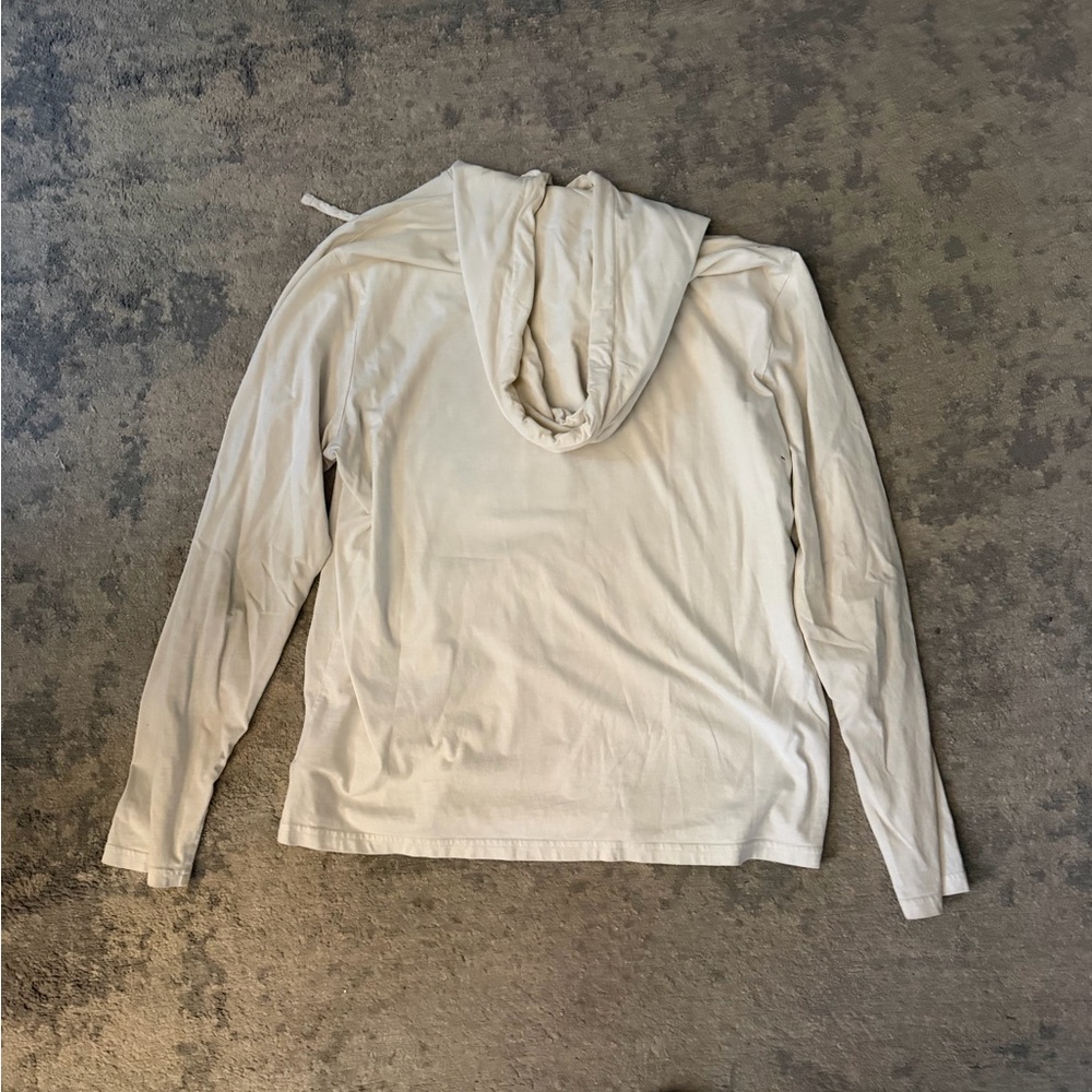 Polo by Ralph Lauren Cream Classic Fit Hooded Shirt - Picture 4 of 4